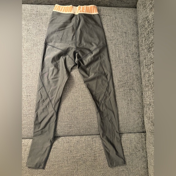P.E Nation High-Rise Compression Leggings XS Blush Logo Waistband BNWT - Picture 2 of 10